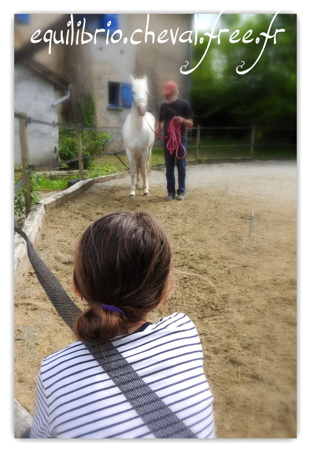 Equilibrio - Haras du Souzan - Mai 2019 - Stage Travail en longe et Cirque avec Olivier Finet - CELTIC WIND DUFF, Connemara et Lisa 